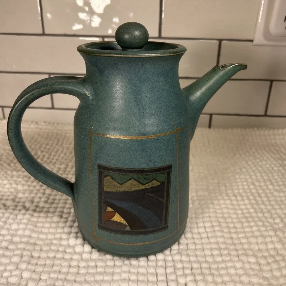 Handmade Pottery Teapot by Paul Laird Green 8